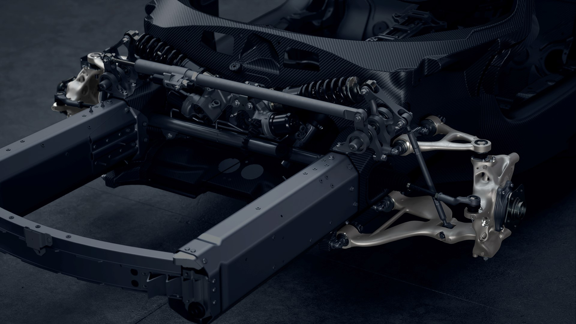 Wow, this X-ray image of the McLaren W1's 3D printed